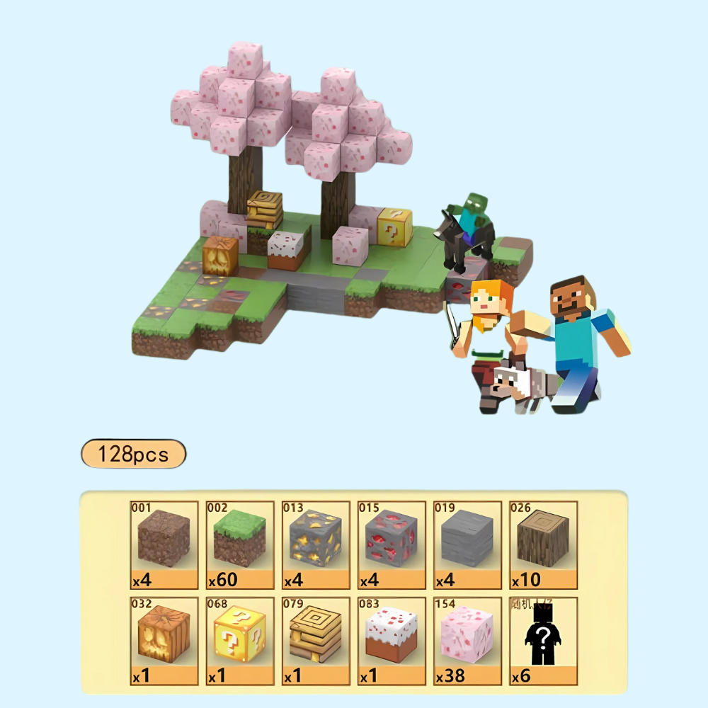 Venta™ Blocks - Sakura Edition (128pcs)